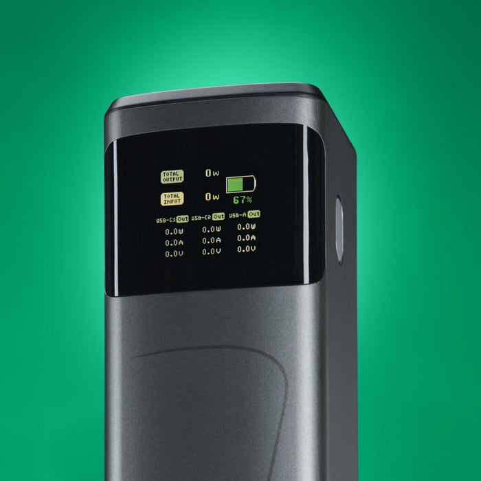 HAMA External battery "High Power", 200 W, 24000 mAh, 2x USB-C, USB-A, fast charging