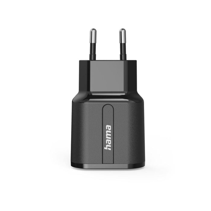 Charger HAMA 220V, 2 x USB-A, 12W, Black