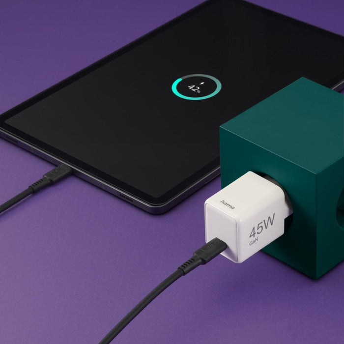 HAMA Fast Super Mini GaN Charger, 45W, 201983