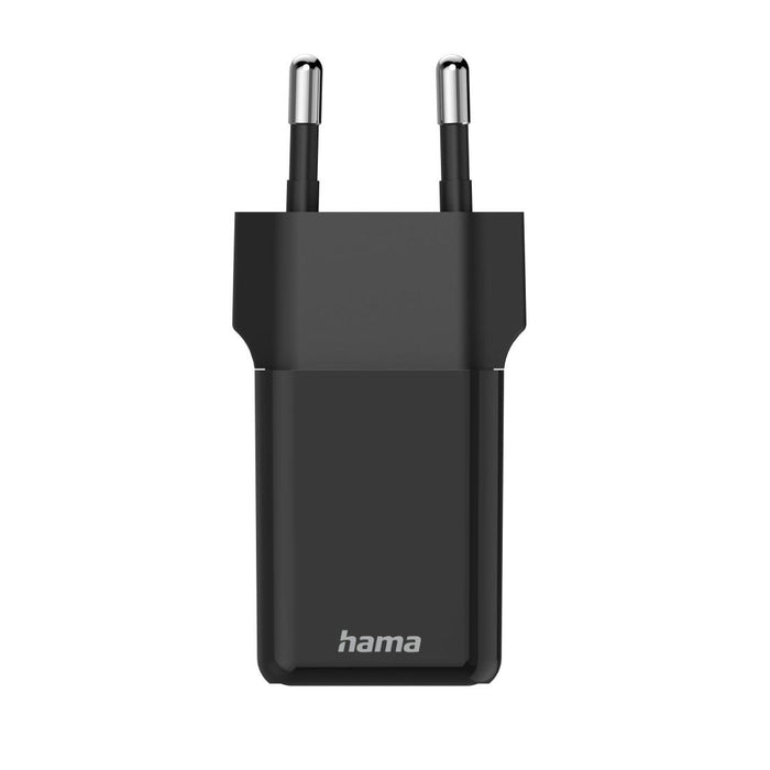HAMA Fast mini charger GaN, USB-C, PD, 45 W, black