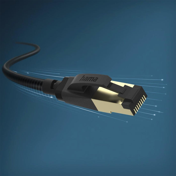 Network patch cable cat.8 S/FTP, 40Gbit/s, shielded, 3m