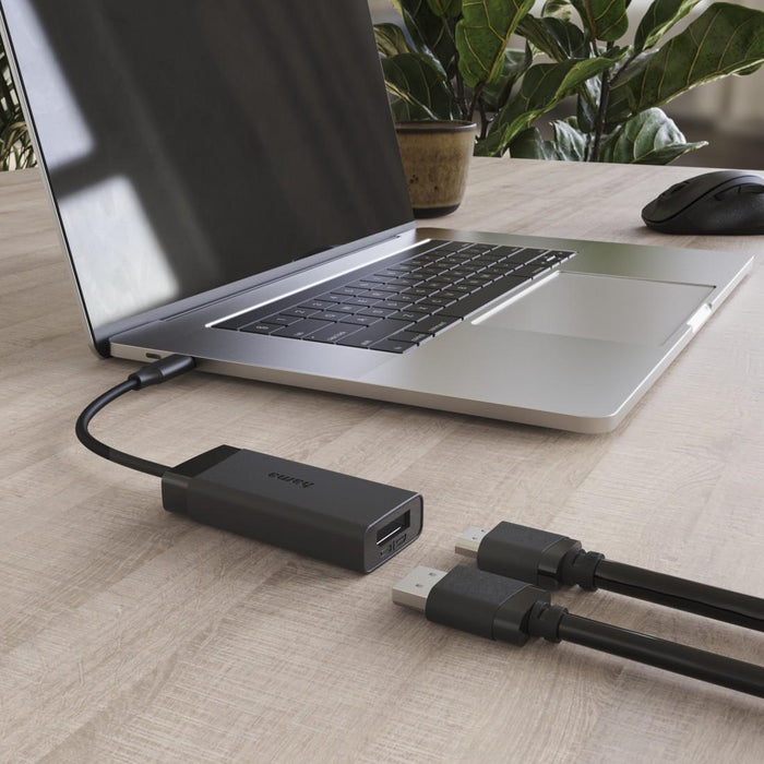 HAMA Video adapter, USB-C - DisplayPort / HDMI™, Ultra-HD 4K@60hz