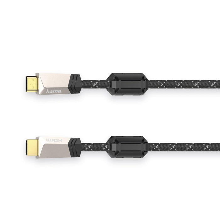 HAMA Premium cable, HDMI male - HDMI male, 1.5 m, Ferrite, Gold-plated connectors
