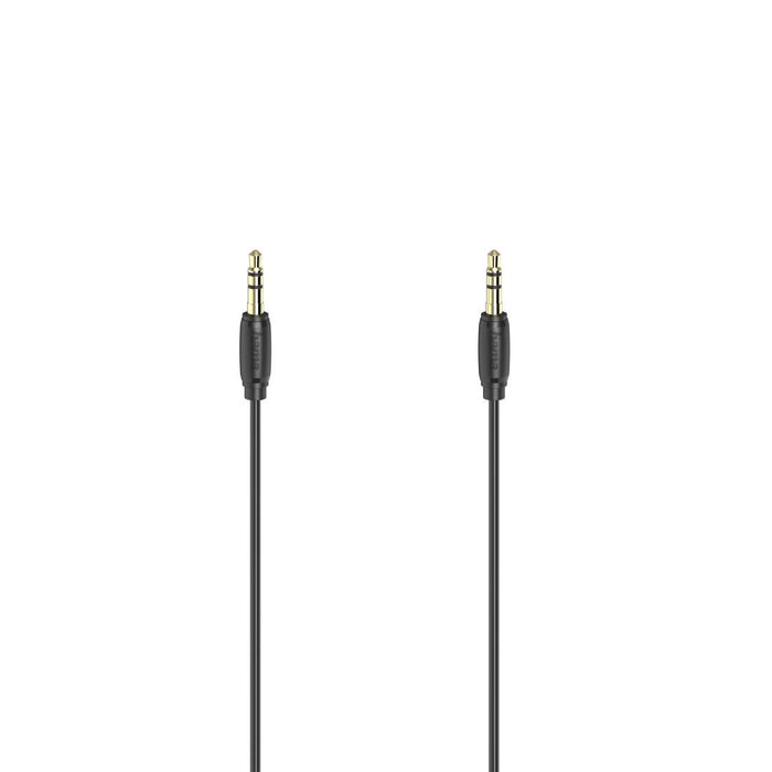 HAMA Audio cable, 3.5 mm jack - stereo, gold-plated, ultra-thin, 0.5 m