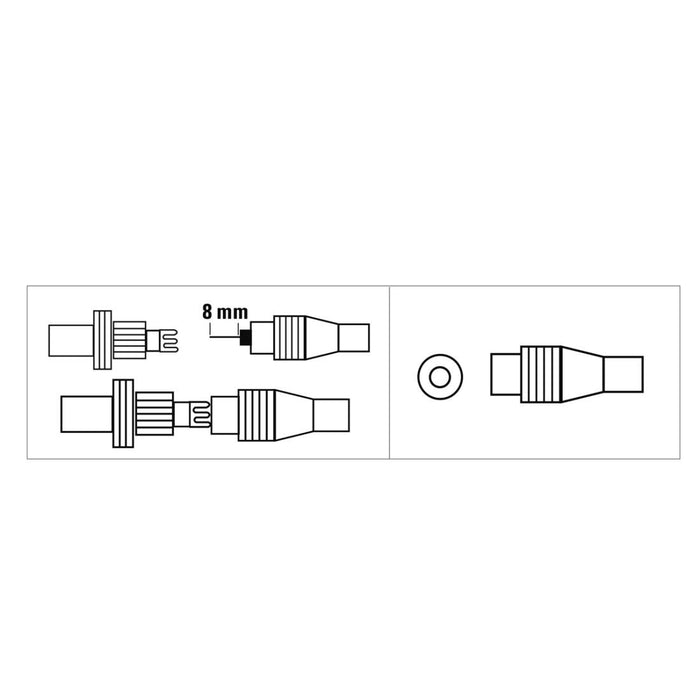 HAMA Coaxial antenna connector, female