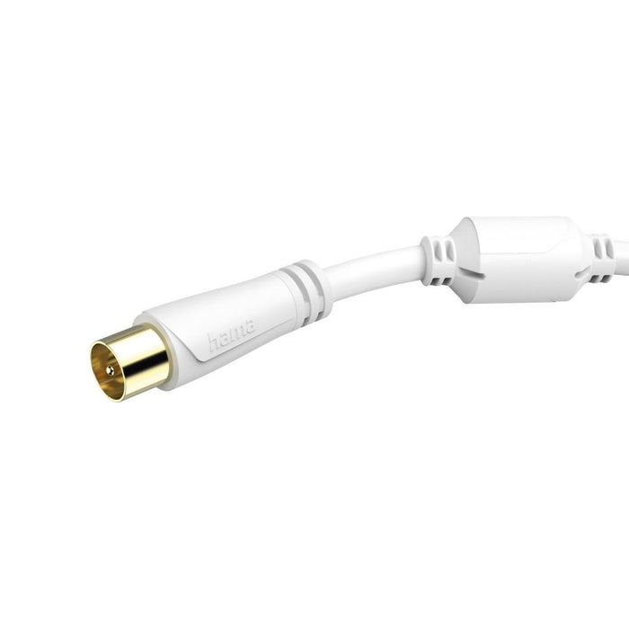 HAMA Coaxial antenna cable, gold-plated, 1.5 m, 100 dB