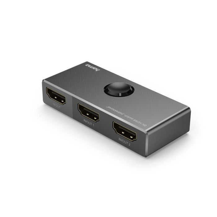 HAMA Switch / switch 8K-HDMI™ "bidirectional", 1 In 2 Out/2 In 1 Out