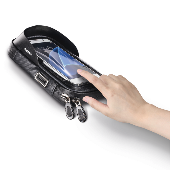 HAMA Multi Bag, For Bicycle, Waterproof, Black