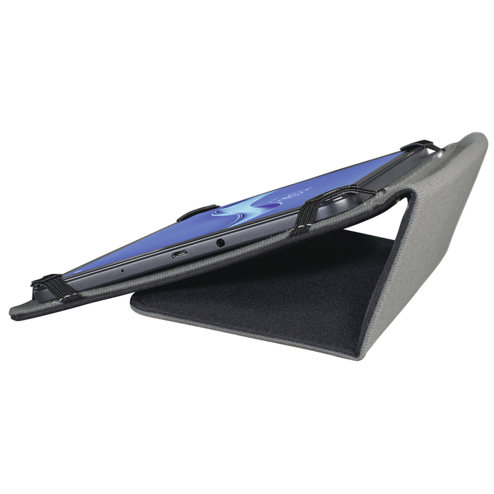 Case-stand for tablet HAMA Strap, 9.5 - 11", Black, 216429