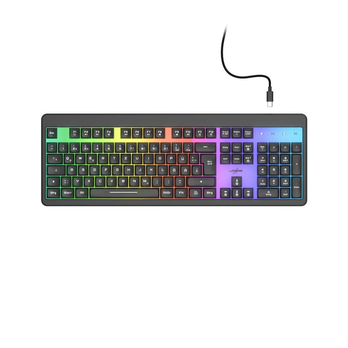 Hama Urage Exodus 215 Illuminated gaming keyboard USB, Cyrillic