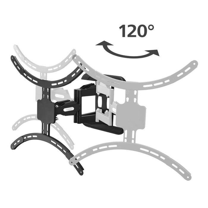 TV stand Hama FULLMOTION, 229 cm (90") up to 50 kg, fully mobile, 220837