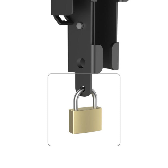 TV wall mount, 229 cm (90") up to 50 kg, anti-theft