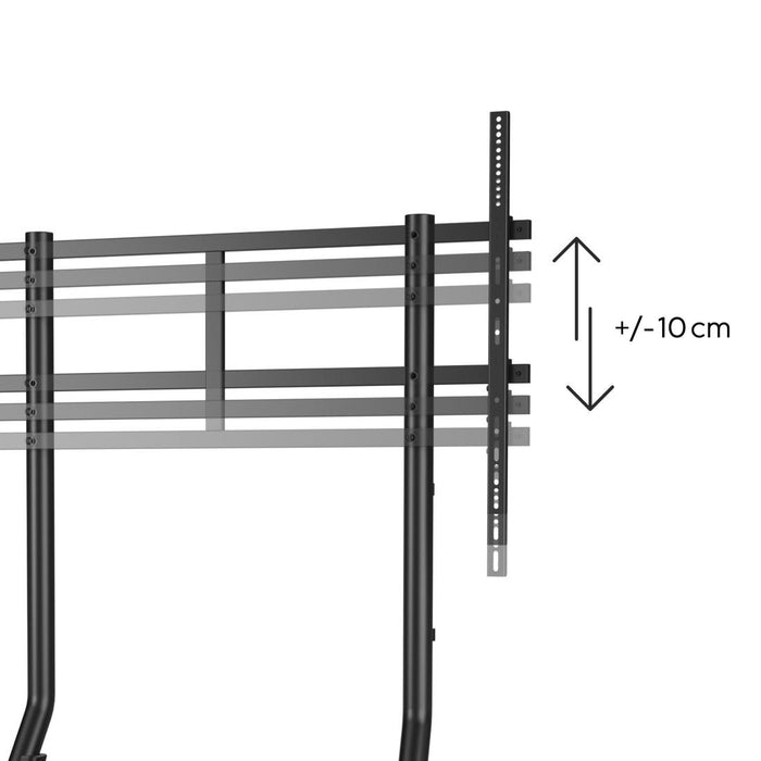 HAMA Metal TV stand, Trolley, 254 cm (100"), 220875