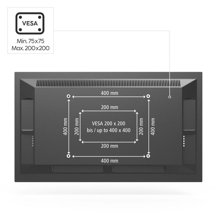 HAMA TV stand for ceiling mounting, 117 cm (46"), up to 20 kg, 220876