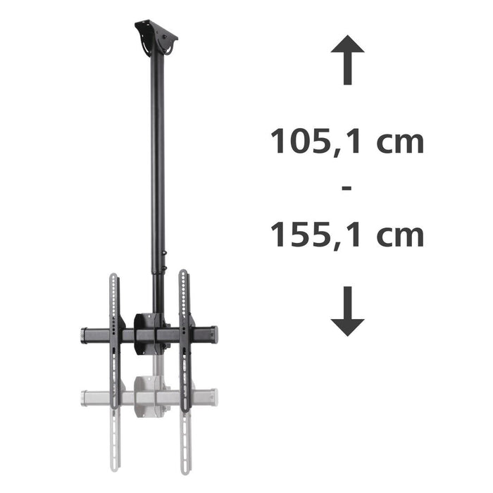 Hama TV Ceiling Mount Swivel Tilt 165cm (65") up to 50kg 220878