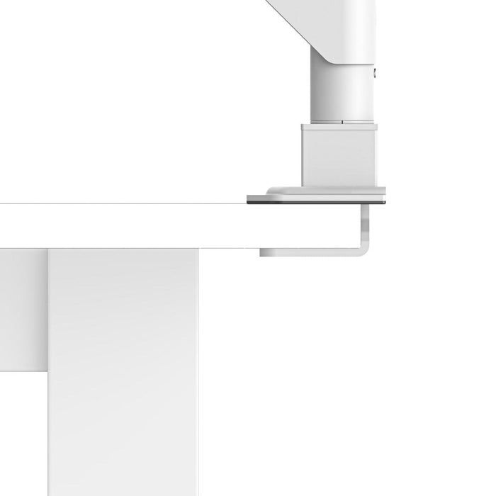 HAMA Desk monitor stand, 17"-35", adjustable, gas spring, white