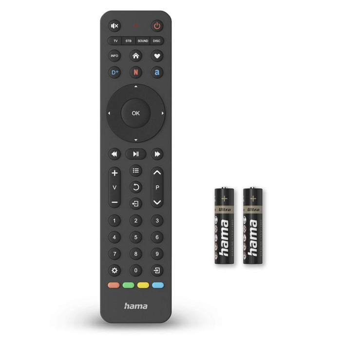 HAMA Universal remote control 4 in 1, programmable