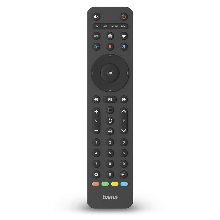 HAMA Universal remote control 4 in 1, programmable