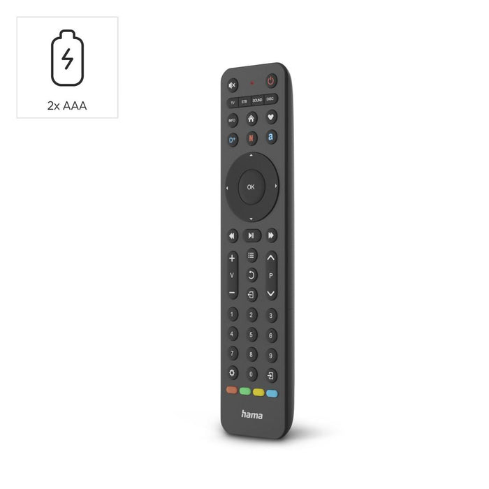 HAMA Universal remote control 4 in 1, programmable