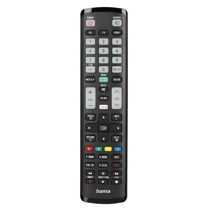 HAMA Universal remote for Samsung TV, IR, learnable, illuminated buttons