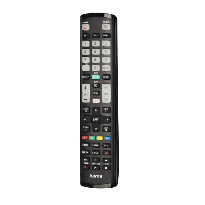HAMA Universal remote for Samsung TV, IR, learnable, illuminated buttons