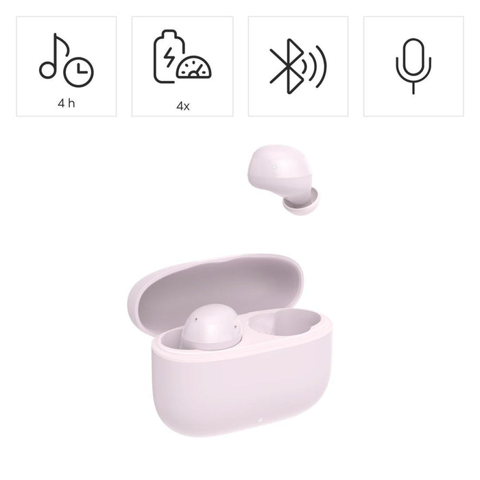 HAMA Bluetooth headphones "Freedom Buddy II", True Wireless, Pink