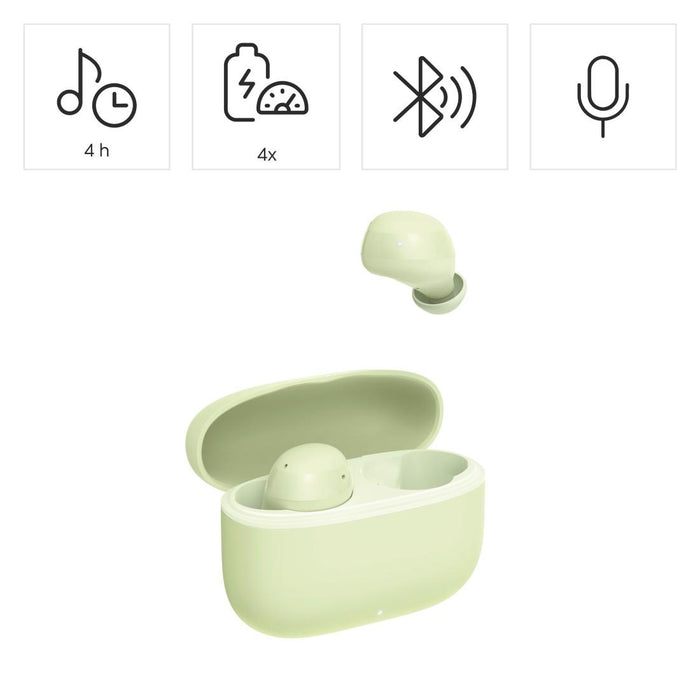 HAMA Bluetooth headphones "Freedom Buddy II", True Wireless, Green