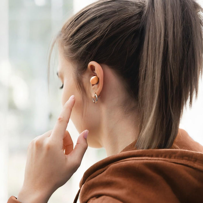 HAMA Bluetooth headphones "Freedom Buddy II", True Wireless, Orange