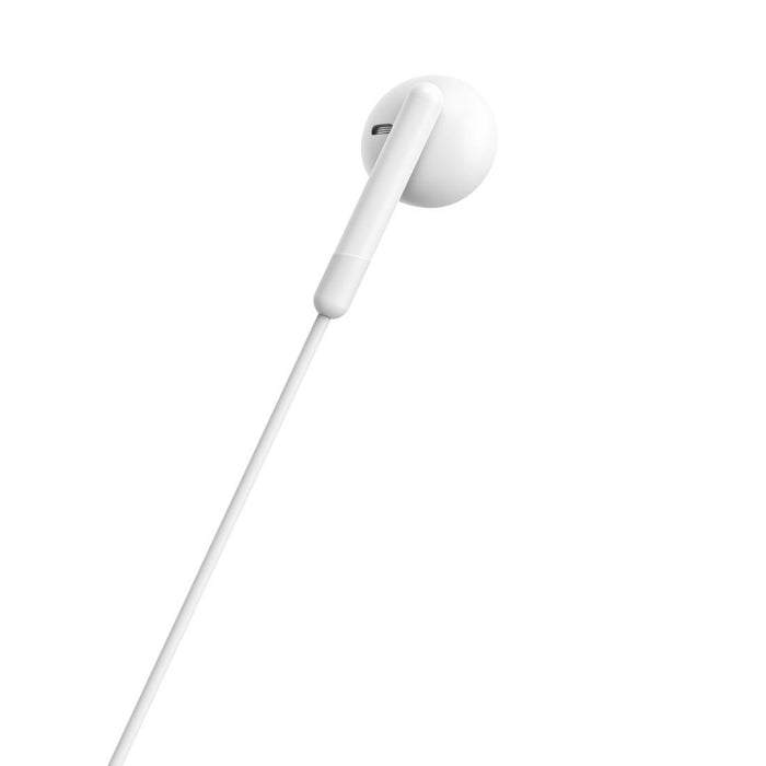 HAMA "Season II" USB-C Headphones, earbuds, microphone, cable kink protection, white