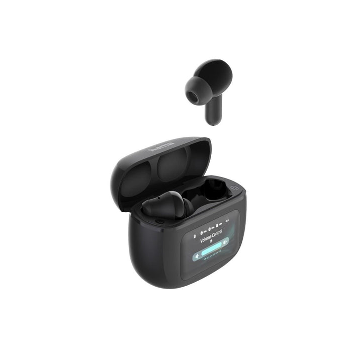 HAMA Bluetooth headphones "Spirit Touch", TWS, ANC, with touch display, black