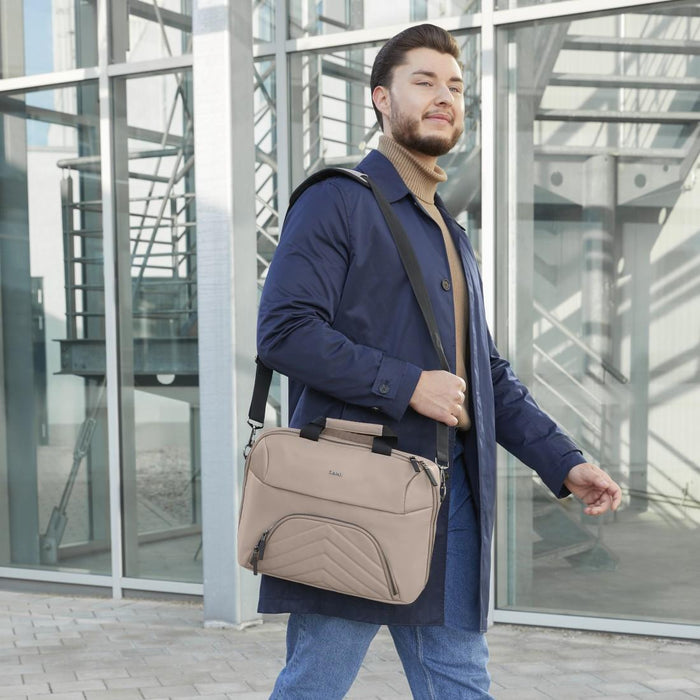 HAMA Laptop bag "Premium Lightweight", 40 - 41 cm (15.6"- 16.2"), beige