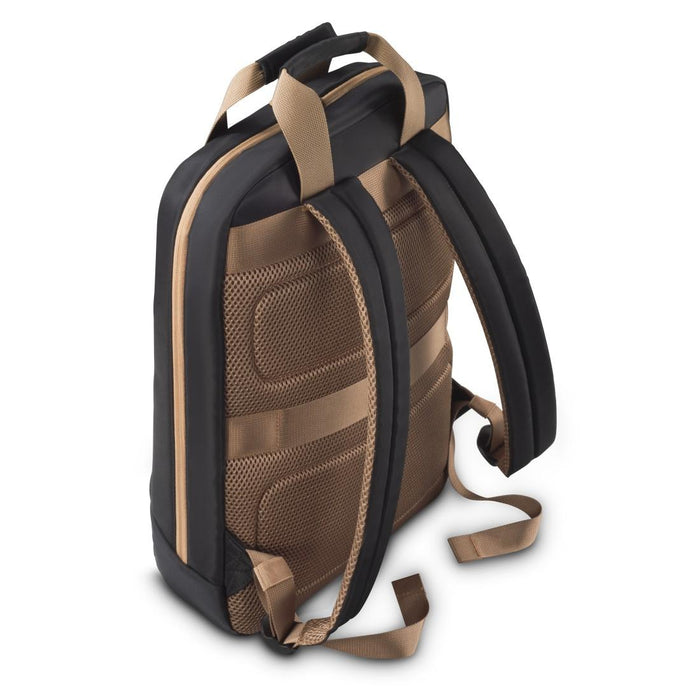 HAMA Laptop backpack "Ultra Lightweight", up to 41 cm (16.2"), black with brown