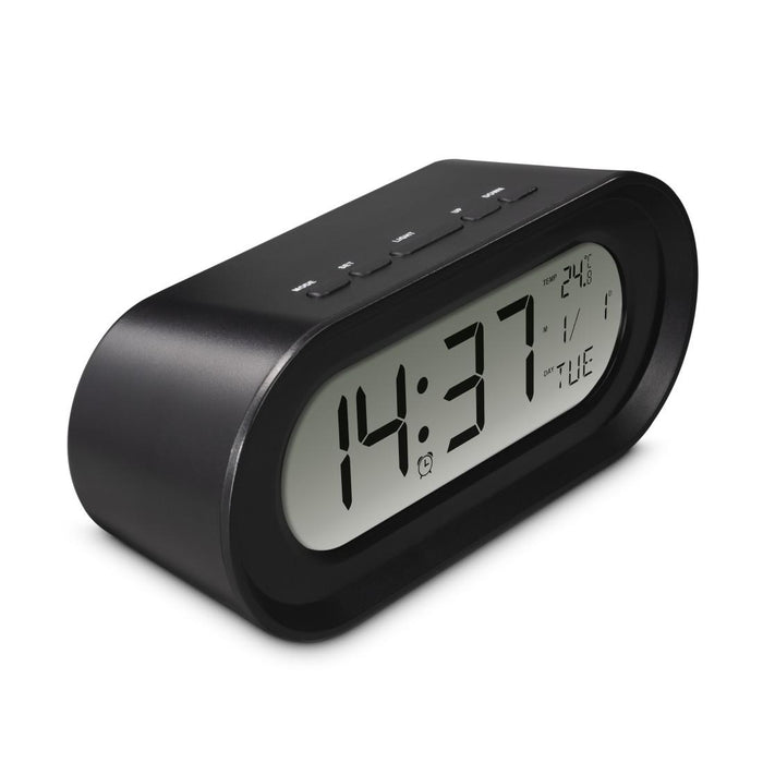 HAMA Digital alarm clock "Samos", LCD, black