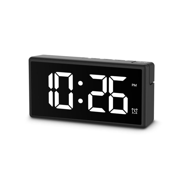 HAMA Digital clock "Ibiza", multi-color display, with USB charging function