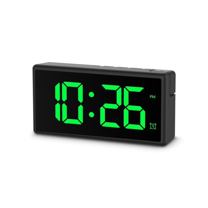 HAMA Digital clock "Ibiza", multi-color display, with USB charging function