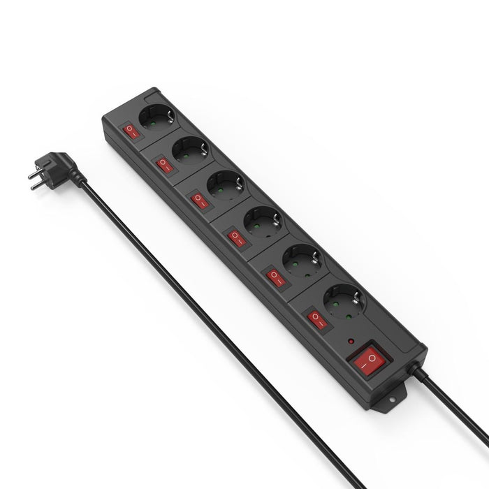 HAMA Power strip 6 sockets, 1.4m, 223160