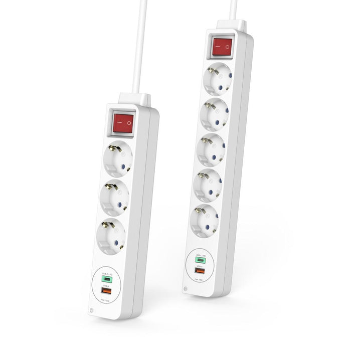 Splitter USB-C/USB-A 3.4A, 3 sockets, 2x USB, HAMA-223185