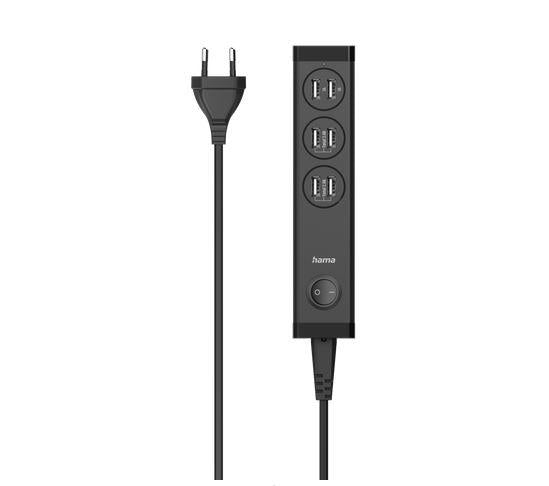 HAMA splitter 6 x USB-A ports, 34 W