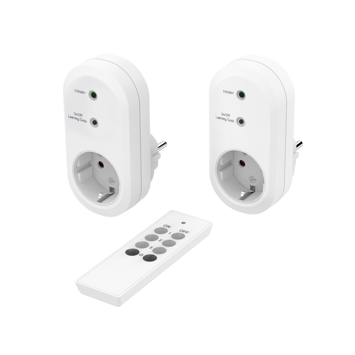 Radio-controlled sockets with remote control HAMA 223581, 3500W