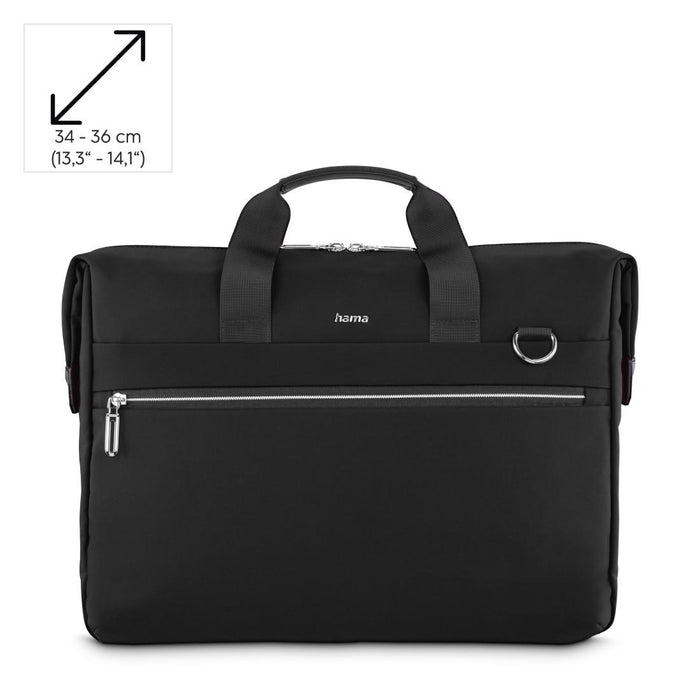HAMA Laptop Bag "Ultimate", 34 - 36 cm (13.3" - 14.1"), black