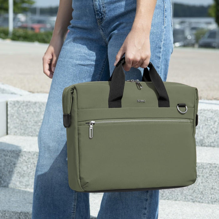 HAMA Laptop bag "Ultimate", 34 - 36 cm (13.3" - 14.1"), green