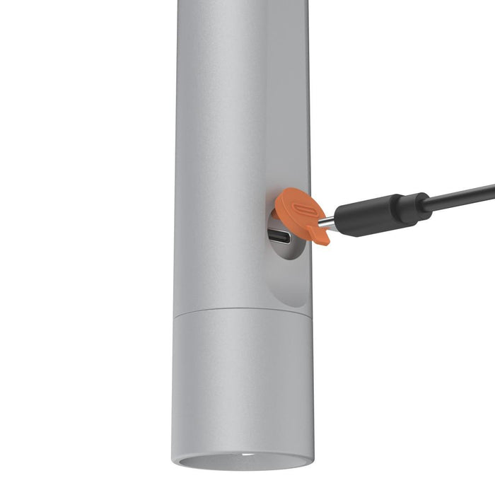 HAMA LED Flashlight FL350-C, rechargeable, aluminum, 4 modes + SOS