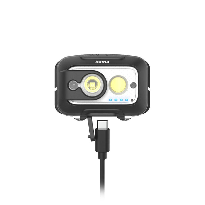 HAMA Headlamp/ LED "HL500-C", USB-C, 4 Modes