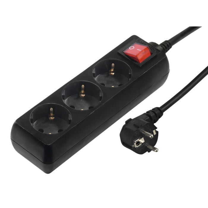 HAMA 3-socket power strip, 30392
