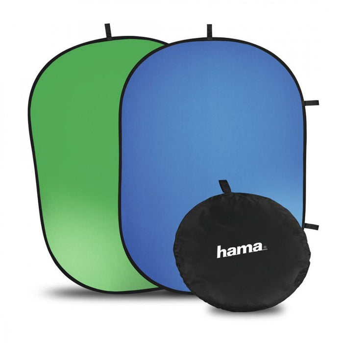 Folding background Hama 21570, Green/Blue, 150 x 200 cm