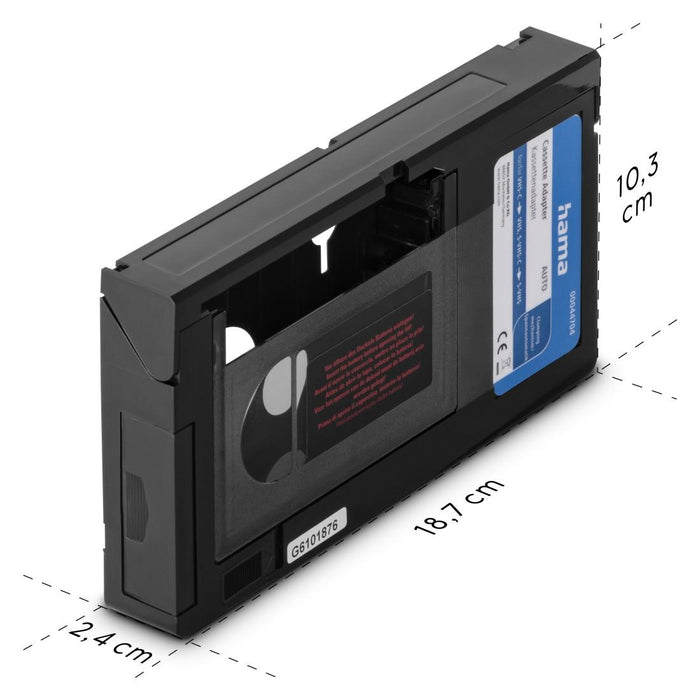 HAMA Cassette Adapter VHS-C/VHS "Auto"
