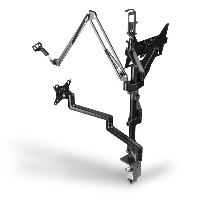 Streaming monitor stand, 4 arms, HAMA-04663