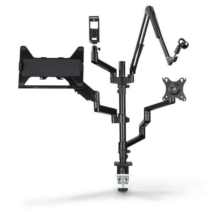 Streaming monitor stand, 4 arms, HAMA-04663