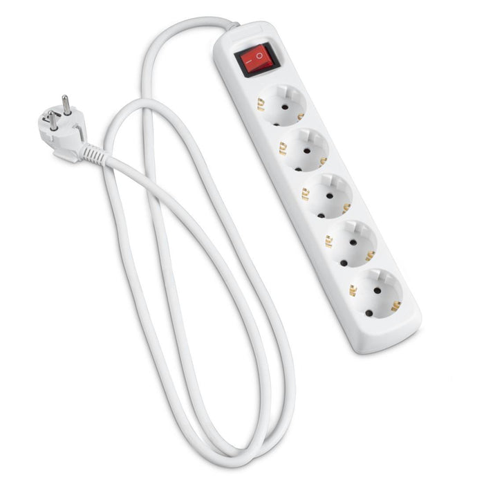 HAMA power strip, 5 sockets, 1.4m, 47842
