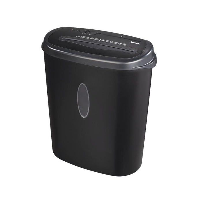 Shredder Hama Home X12CD, A4, 12 sheets, CD/DVD, Black